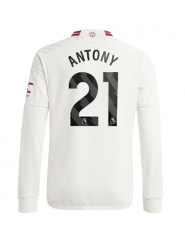Manchester United Antony #21 Replika Tredje Kläder 2023-24 Långärmad